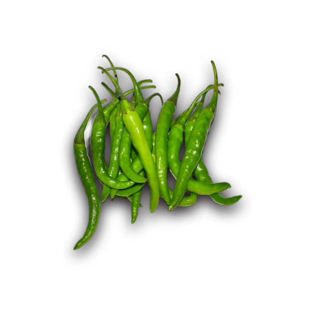 فلفل أخضر حار (1 كجم)