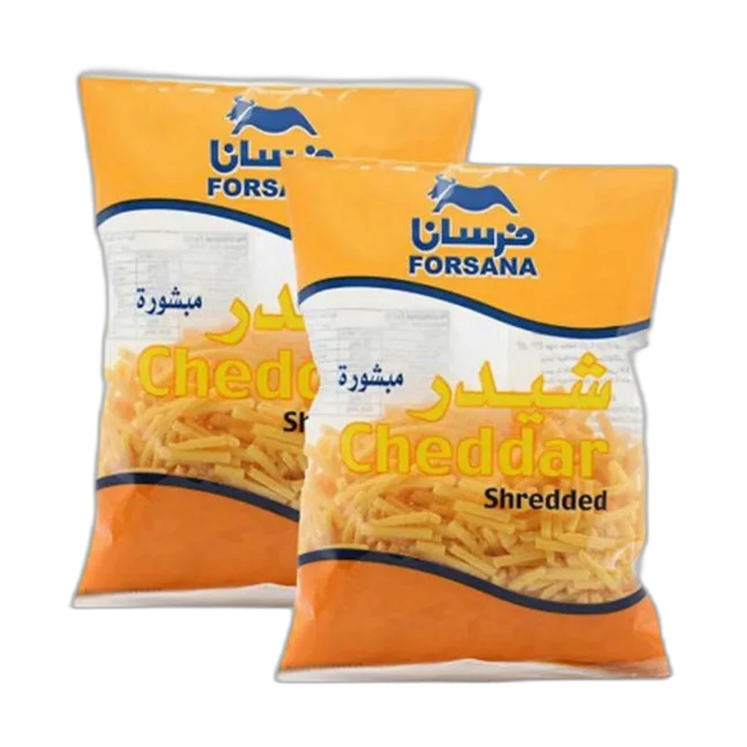 جبن فورسانا 2*200جم شيدر (شدة 2)