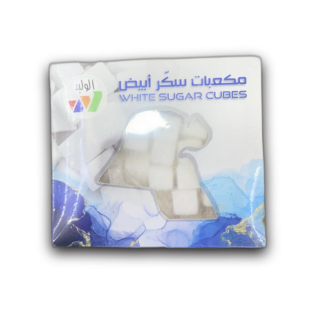 مكعبات سكر أبيض الوليد 400 غرام