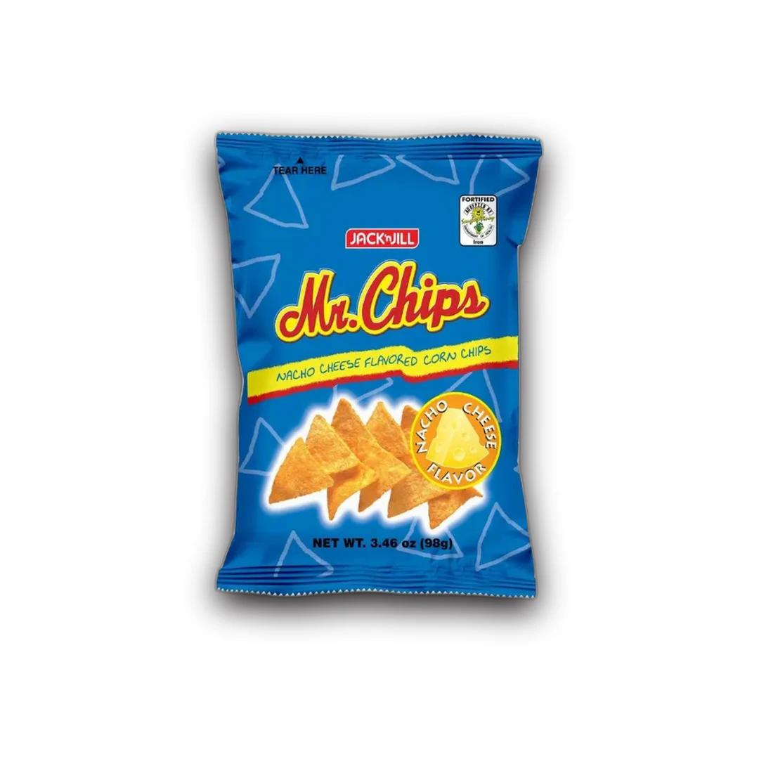 جاك أند جيل مستر تشيبس 98 غرام جبنة ناتشو
