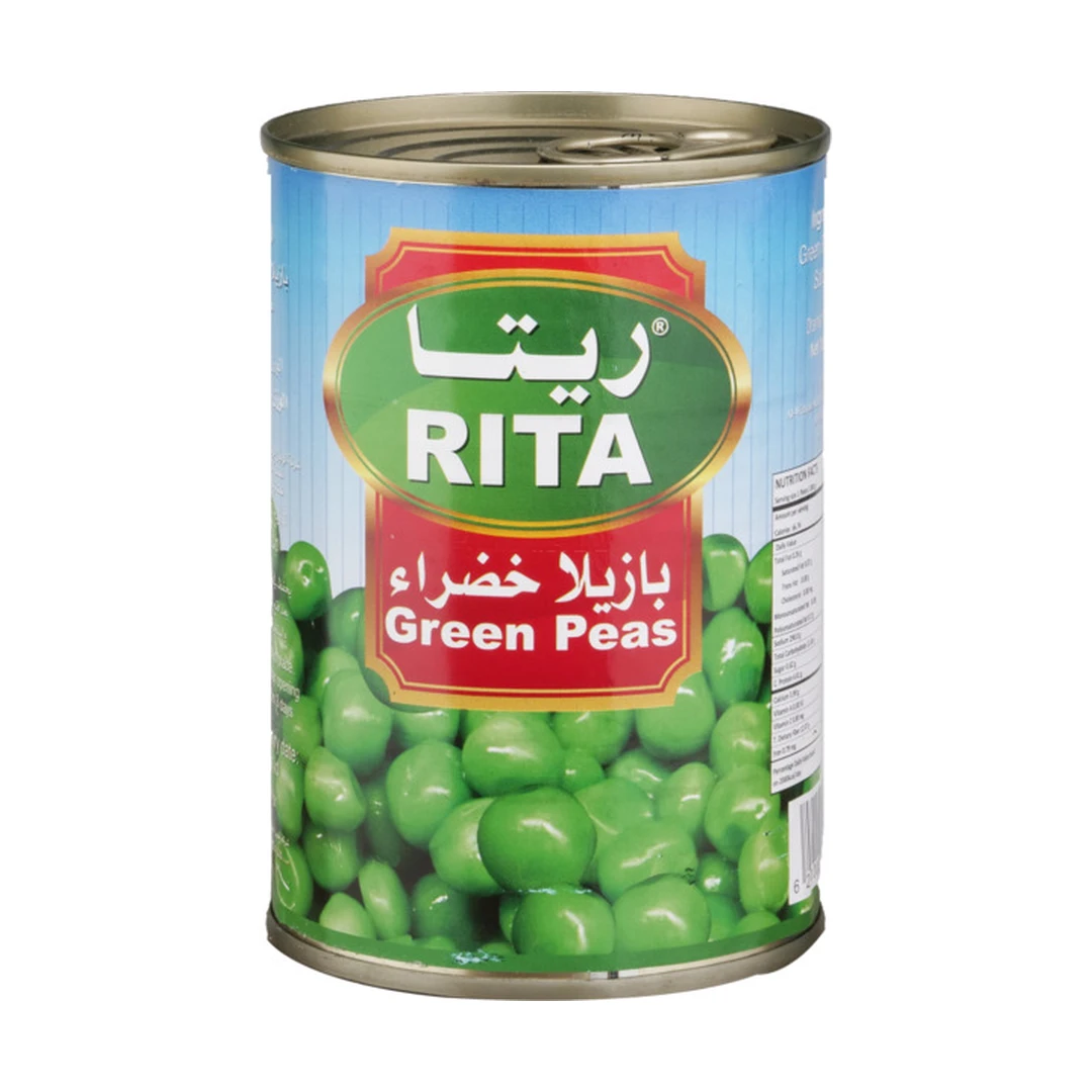 بازلاء خضراء ريتا 400 جرام