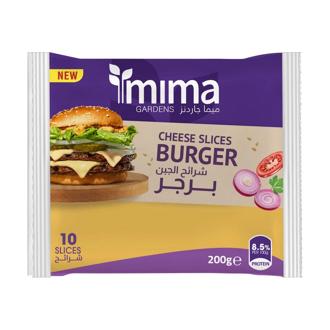 جبن ميمى شرائح 10 برجر