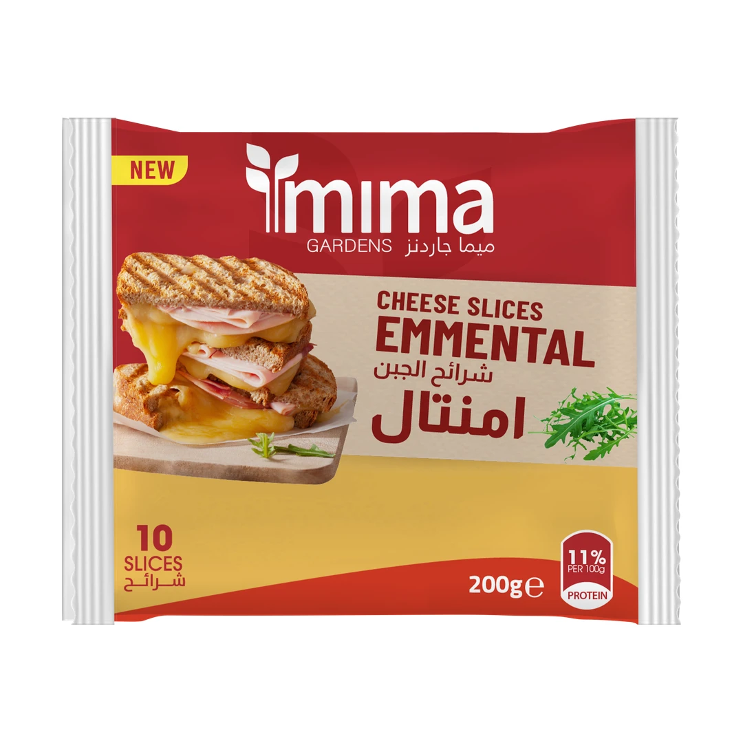 جبن ميمى شرائح 10 إيمينتال