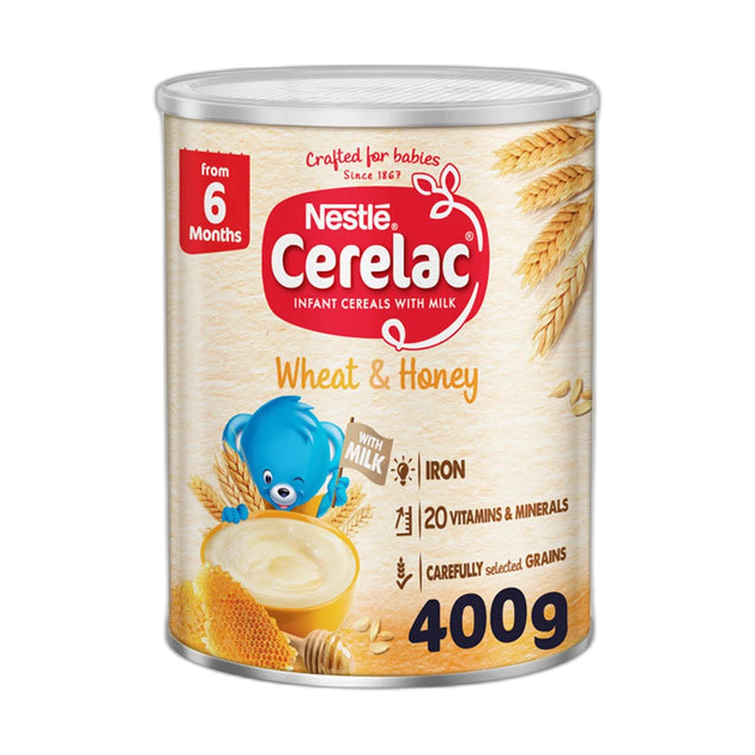 نستله سيريلاك قمح وعسل 400جم