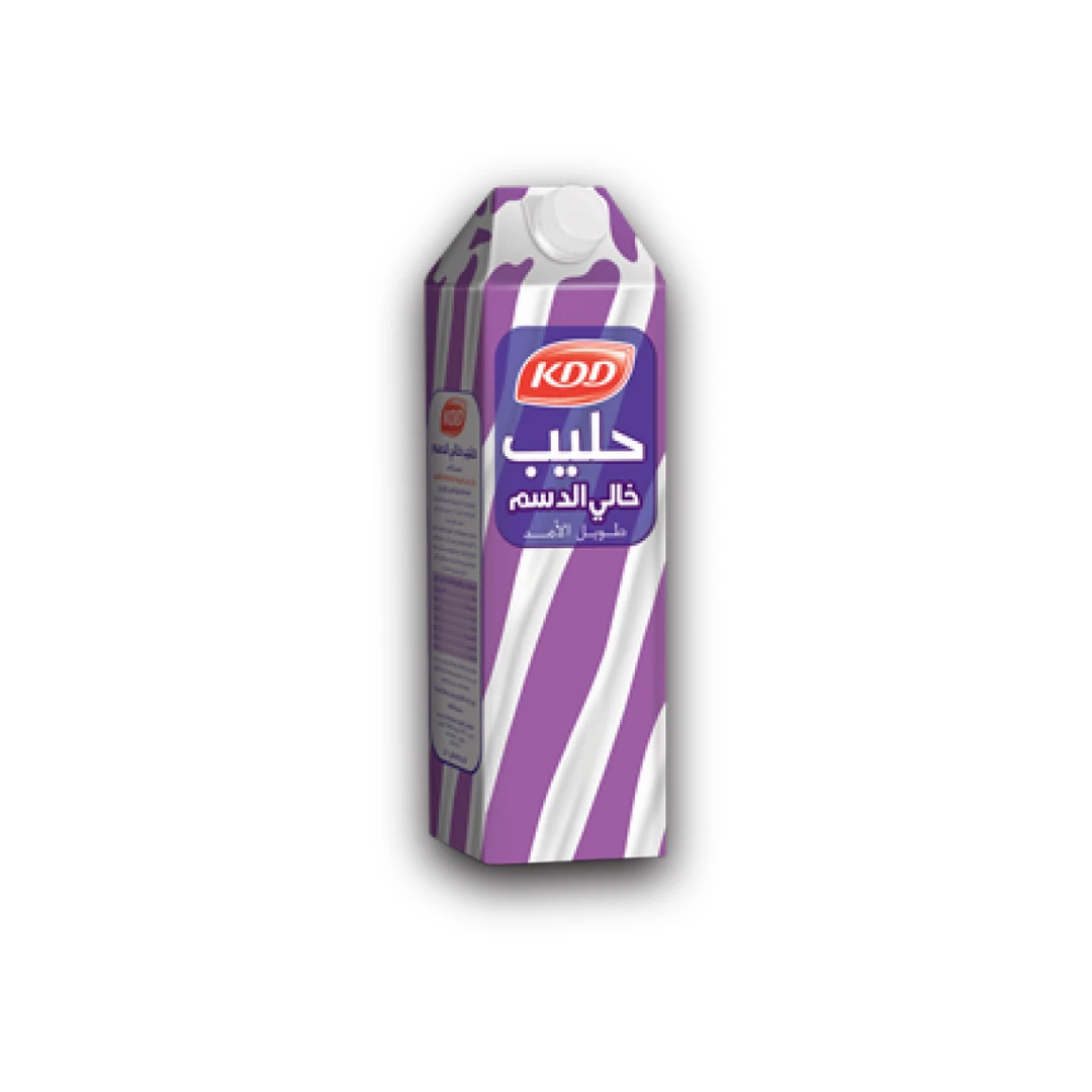 حليب KDD خالي الدسم 1 لتر