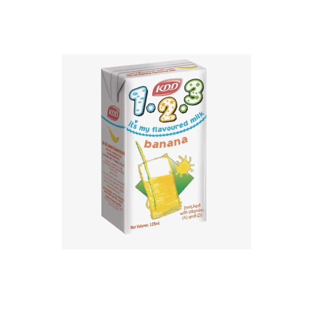 حليب بنكهة KDD 125 مل موز