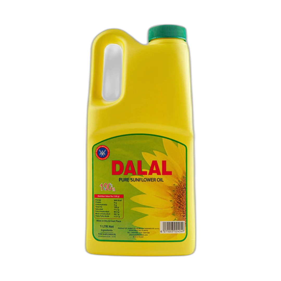 زيت دوار الشمس دلال 1 لتر