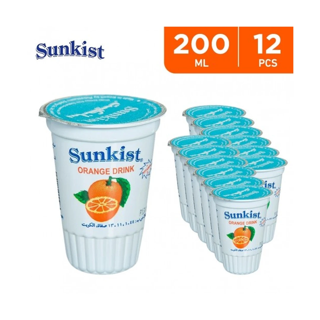 سانكيس مشروب كوب 200 مل برتقال