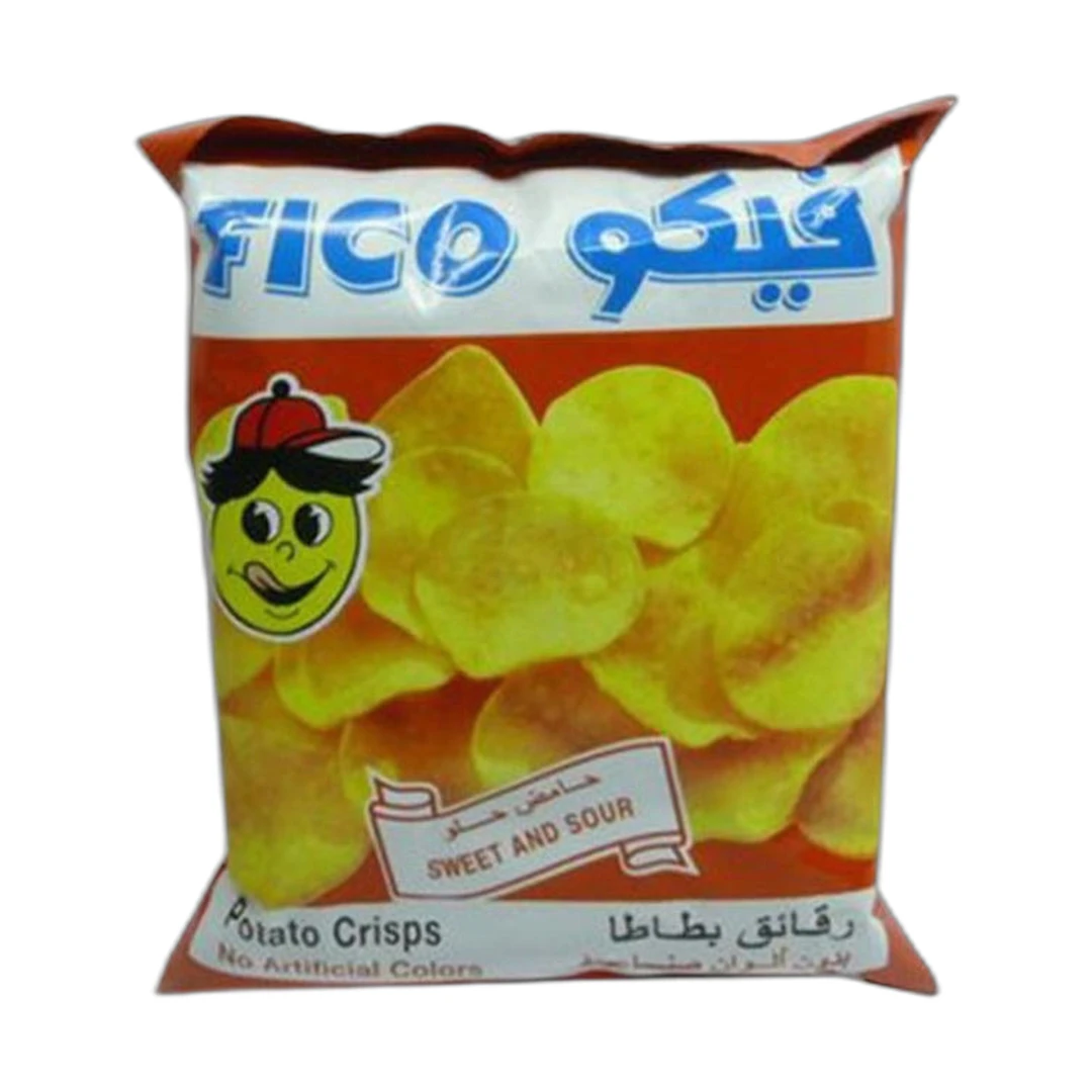 شيبس بطاطس فيكو كريسبي سويت آند ساور 15جم