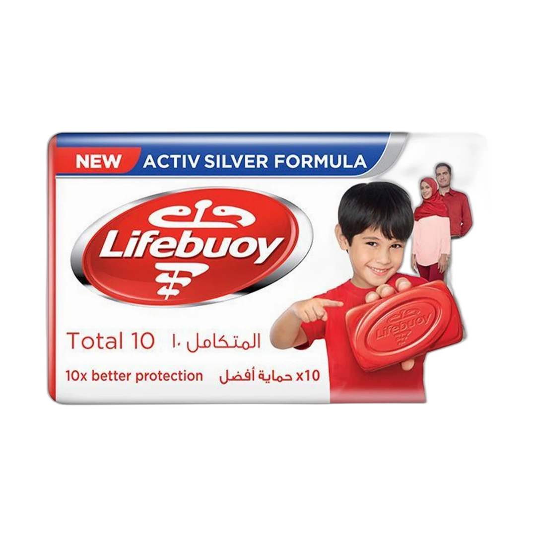 صابونة لايف بوي 125جم توتال 10