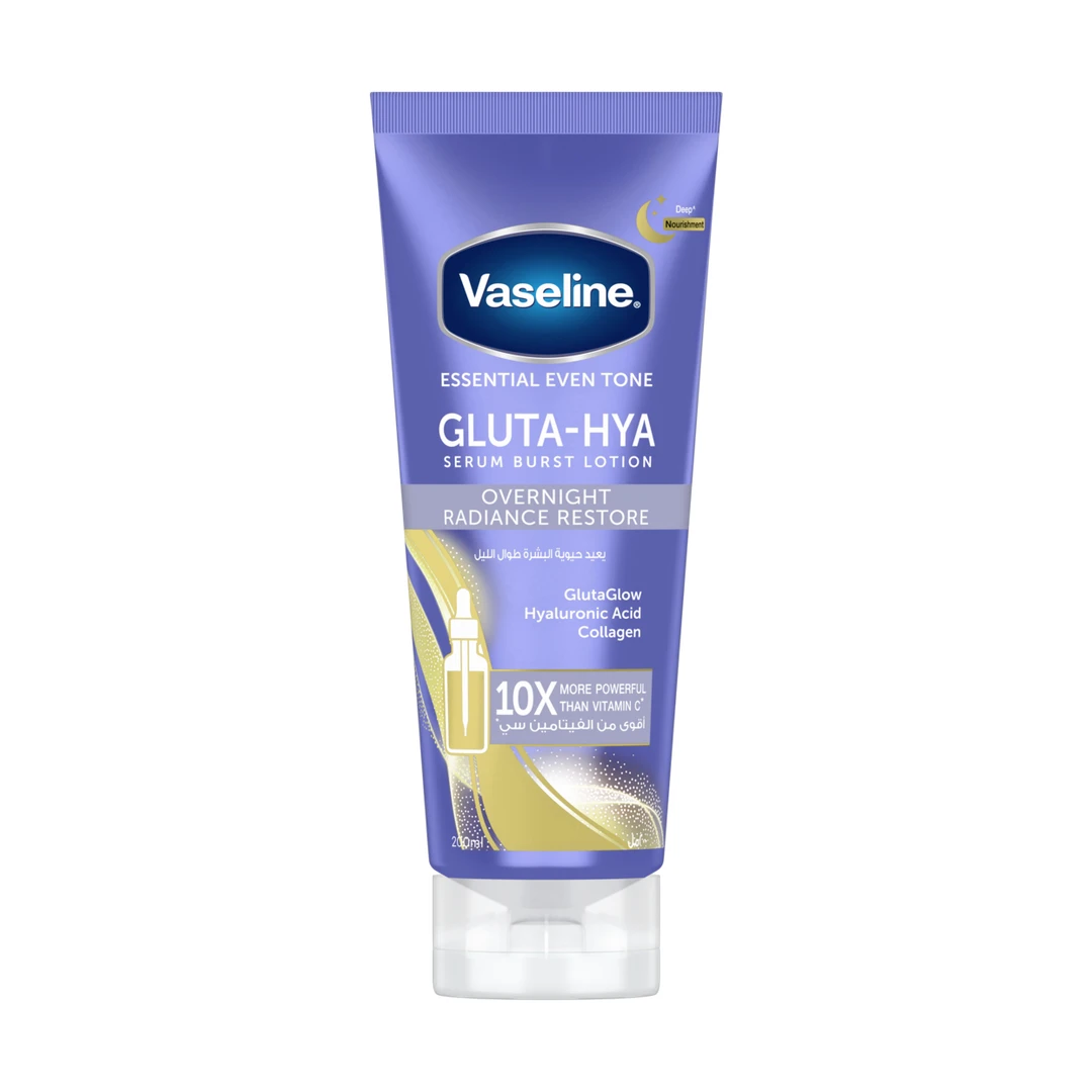 فازلين غلوتا-هاي 200ml Overnight Radiance Restore