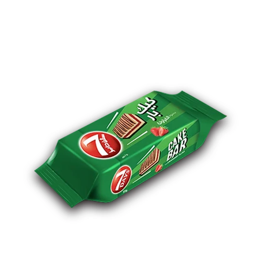 بار كيك سفن ديز25 غرام فراولة