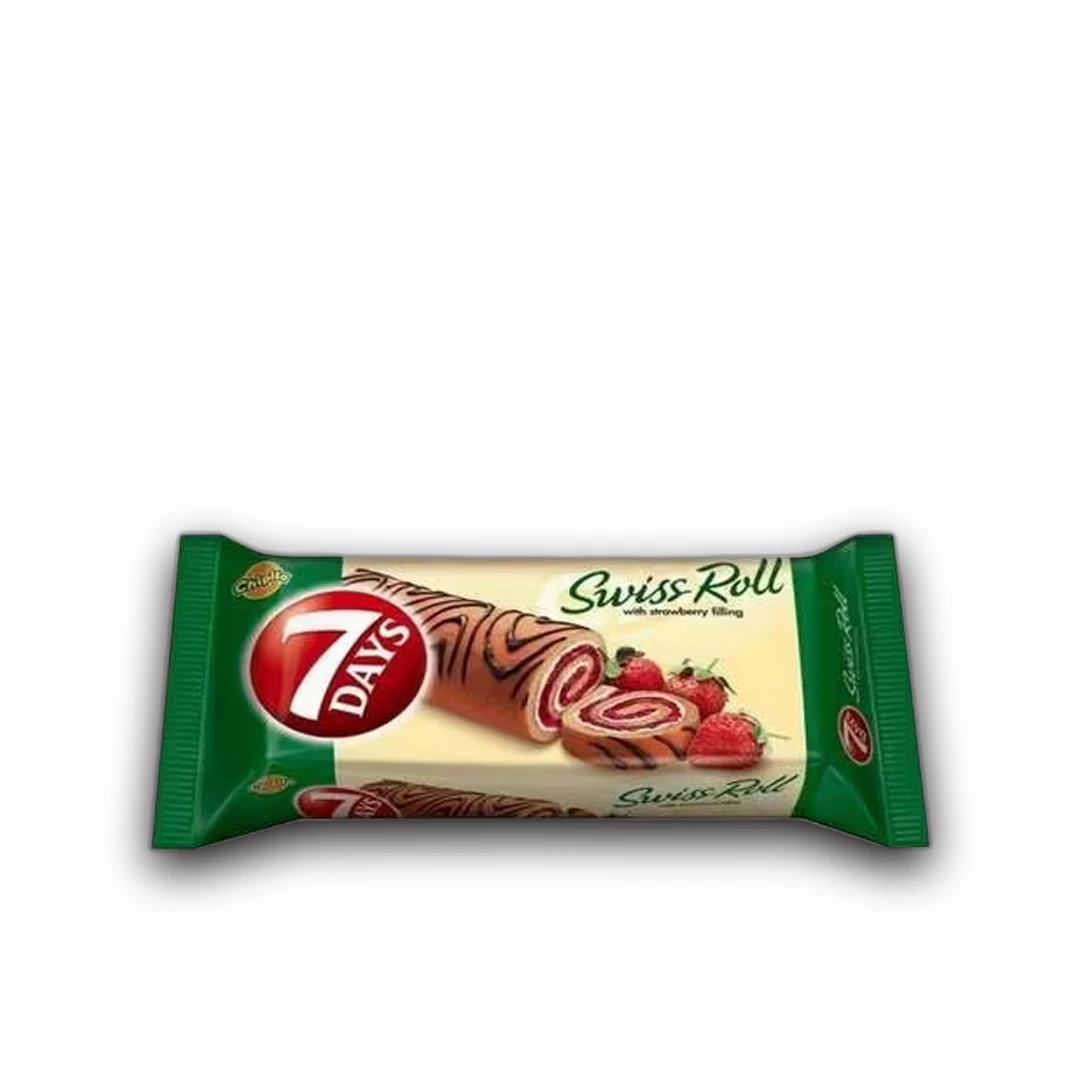 رول كيك سفن ديز20 غرام فراولة