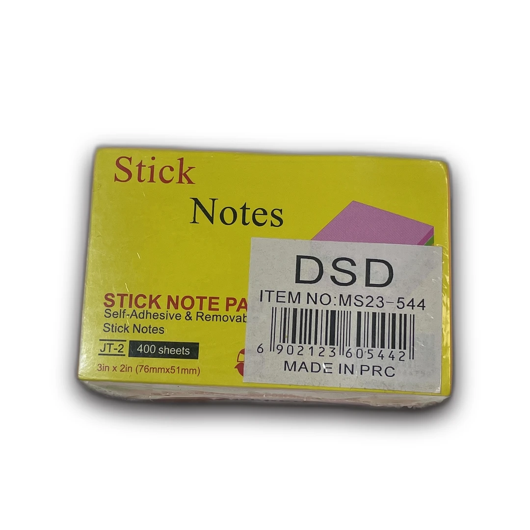 ورق مذكرات لاصق DSD 400 ورقة MS23-544