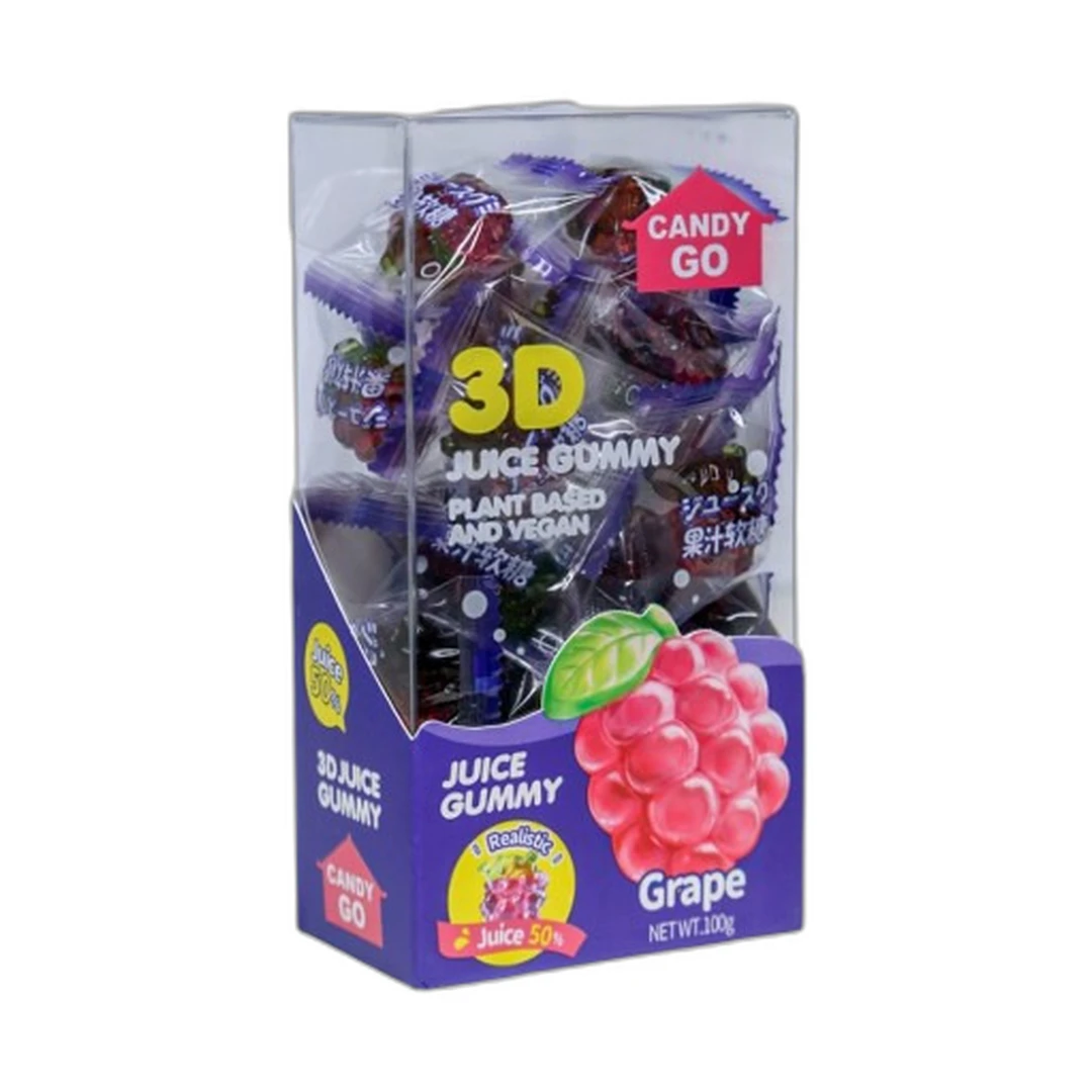 كاندي جو 3D جوس جومي 100جم عنب