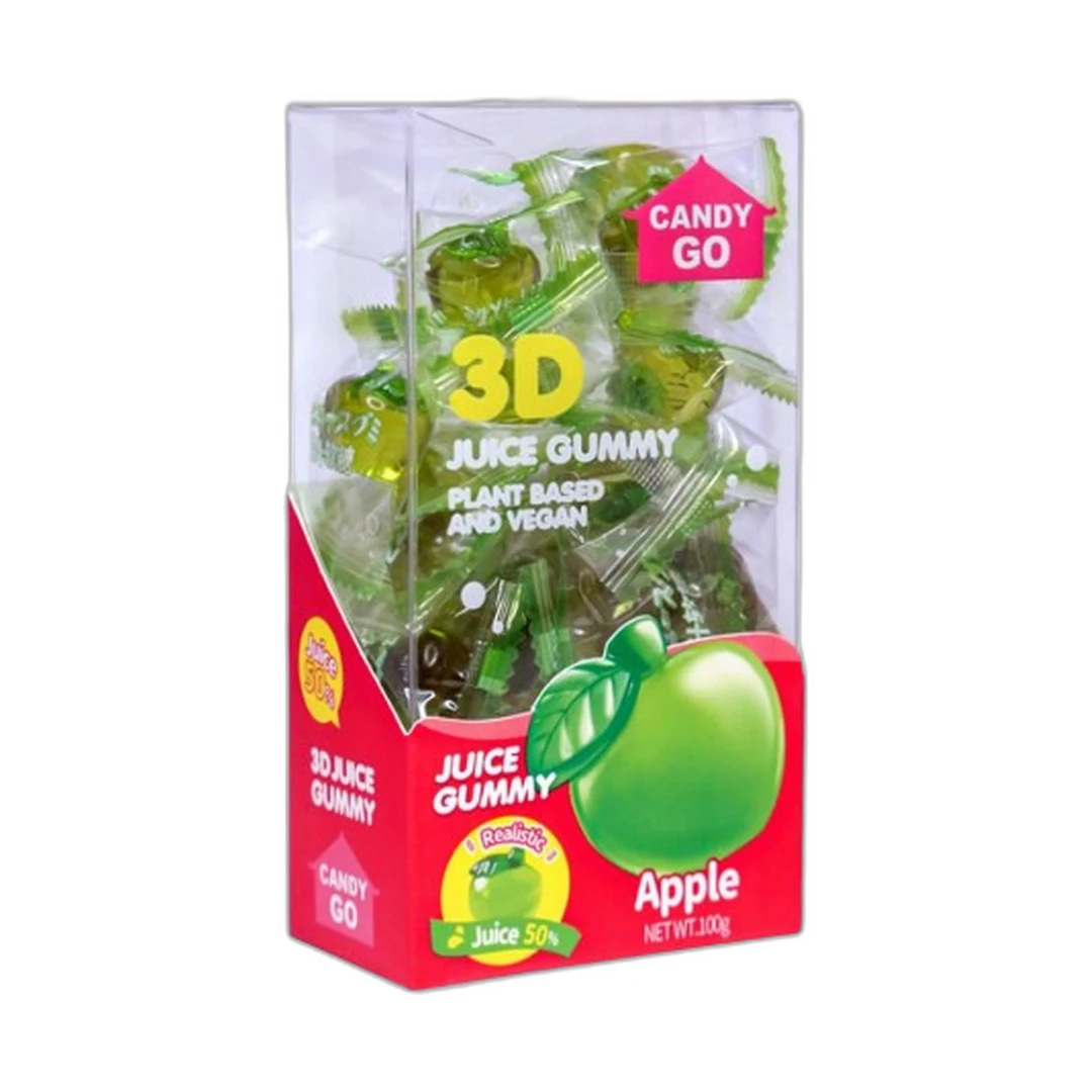 كاندي جو 3D جوس جومي 100جم تفاح