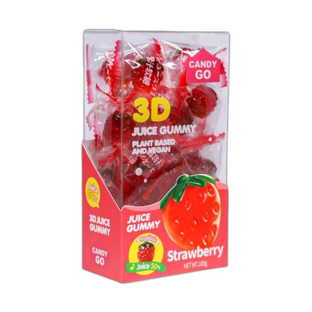 كاندي جو 3D جوس جومي 100جم فراولة