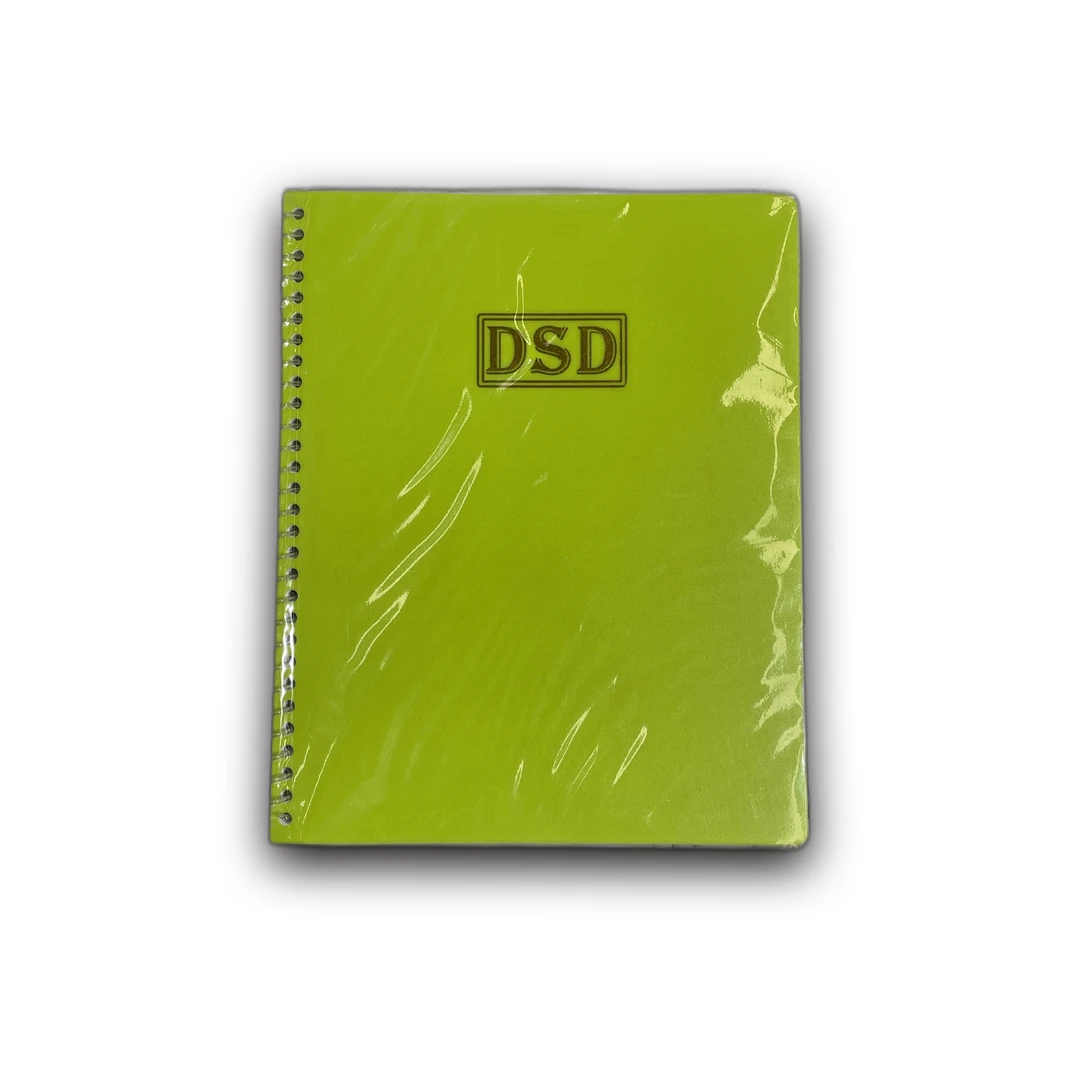 دفتر حلزوني DSD 8*10PPP-60-2L