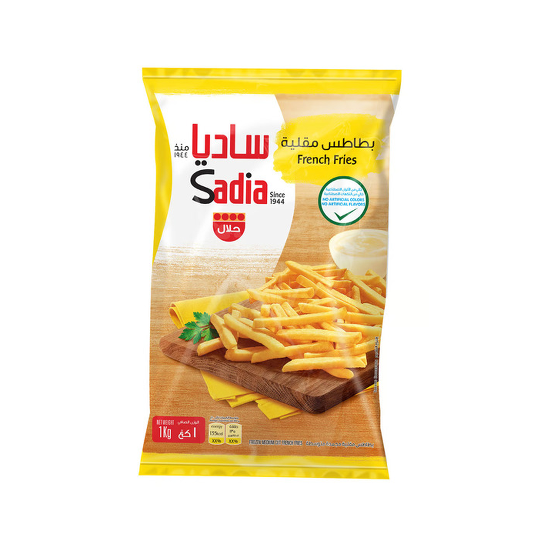 بطاطس مقلية ساديا ١ كجم ٩×٩ مم