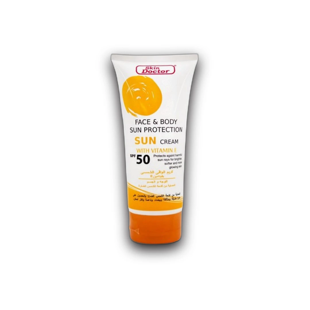 واقي شمس سكين دكتور 150 غرام فيتامين E SPF 50